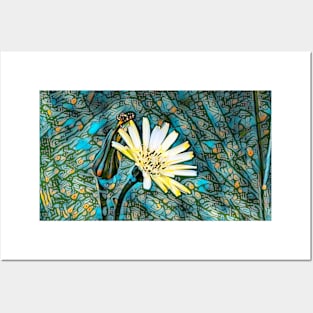 Flower art illustration Posters and Art